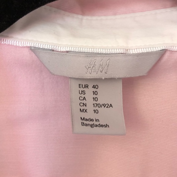 Pink H&M Button Down - US 10 - Picture 7 of 7